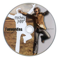 CD - Mickey Jupp - Favourites - Label